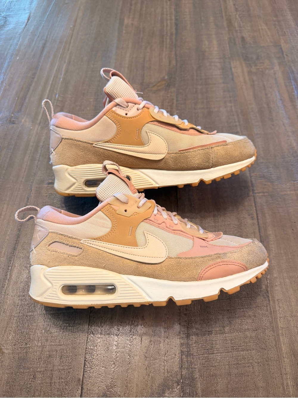 Nike Air Max 90 Futura Sanddrift Rose Trainers Women's Sneakers Size 8.5
